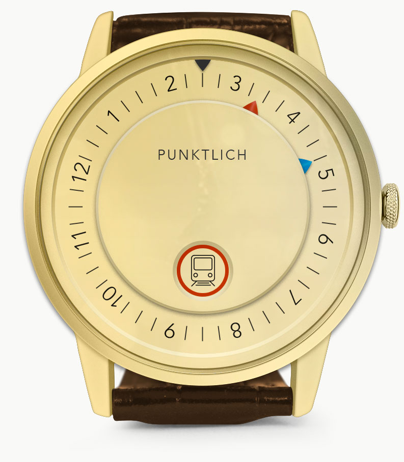 Die PUNKTLICH in Gold