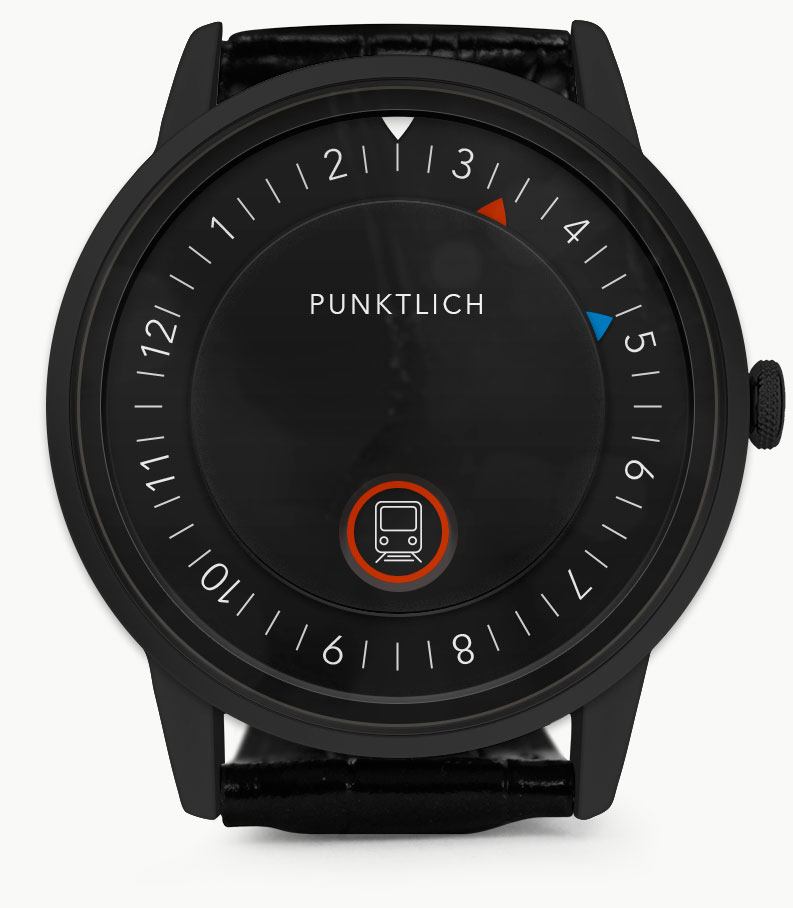 Die PUNKTLICH in Schwarz